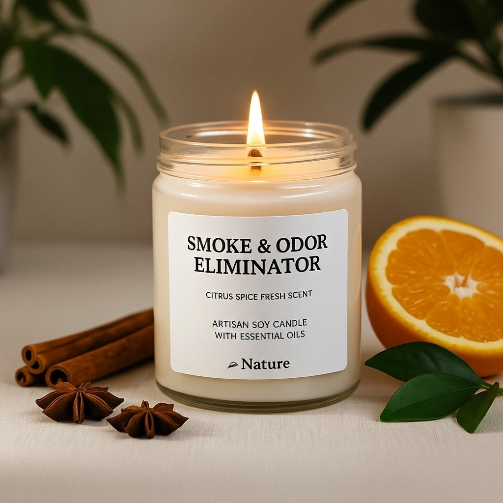 Smoke & Odor Eliminator Artisan Soy Candle