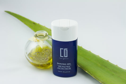 Our New Aloe Vera and Tea Tree Oil Shaving Gel - Now 20% off!