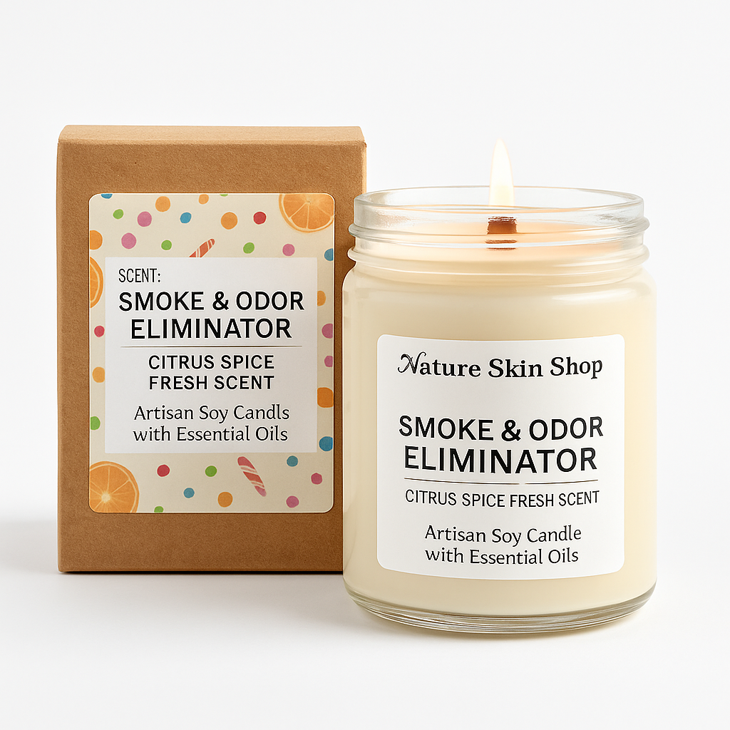 Smoke & Odor Eliminator Artisan Soy Candle